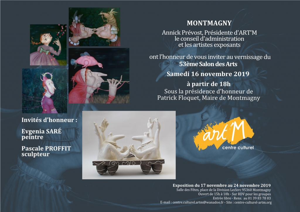 Invit email 53e Salon des Arts 2019